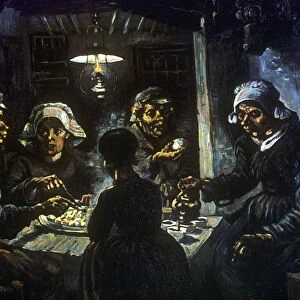 The Potato Eaters, 1885. Artist: Vincent van Gogh