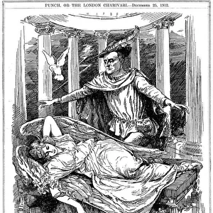 Prince Charming and the Sleeping Beauty, 1912. Artist: Leonard Raven-Hill