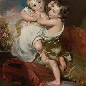 The proffered kiss. Creator: Lawrence, Sir Thomas (1769-1830)