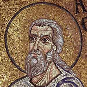 The Prophet Habakkuk (Detail of Interior Mosaics in the St. Marks Basilica), 12th century. Artist: Byzantine Master