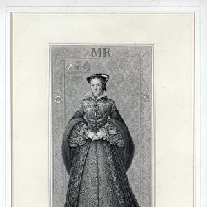 Queen Mary I of England, (19th century). Artist: T Brown