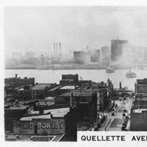 Quellette Avenue, Windsor, Ontario, Canada, c1920s