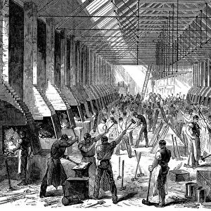 The Railway Carriage Companys works, Oldbury, West Midlands, 1869