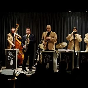 Ray Gelato, Oli Hayhurst, Andy Rogers and Olly Wilby, Watermill Jazz Club, Dorking