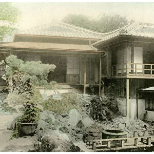 Rear corner of a Japanese house, 1904