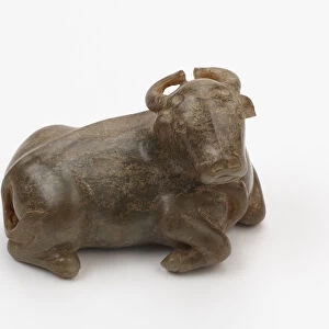 Reclining water buffalo, Han dynasty, 206 BCE-220 CE. Creator: Unknown