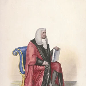 Recorder of the City of London, Sir John Silvester, in civic costume, 1825. Artist