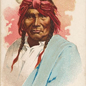 Red Bird, Chippeway, from the American Indian Chiefs series (N2) for Allen &