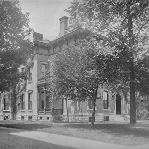 Residence of Ex-President Harrison, Indianapolis, Indiana, c1897. Creator: Unknown