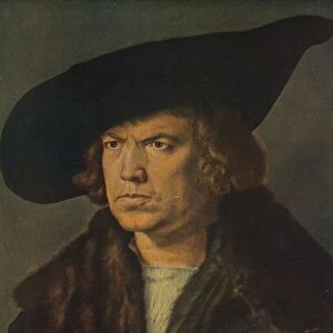 Retrato de Hans Imhoff, (Portrait of Hans Imhoff), 1521, (c1934). Artist: Albrecht Durer