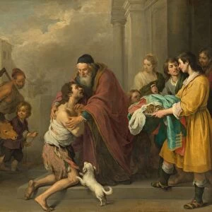 The Return of the Prodigal Son, 1667 / 1670. Creator: BartolomeEsteban Murillo