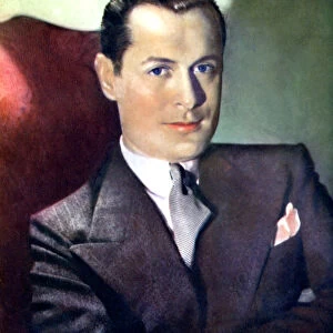 Robert Montgomery, American actor and film director, 1934-1935