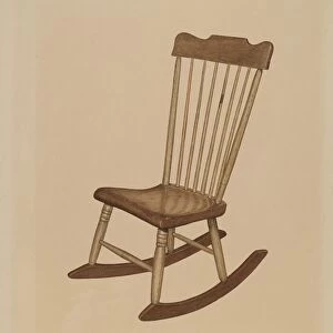 Rocking Chair, 1940. Creator: LeRoy Griffith