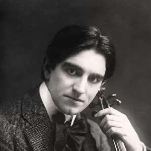 Rohan Clensy, Irish violinist, 1907. Artist: Rotary Photo