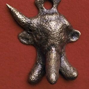 Roman bronze phallic amulet, 2nd century