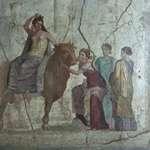 Roman fresco of Europa and the bull