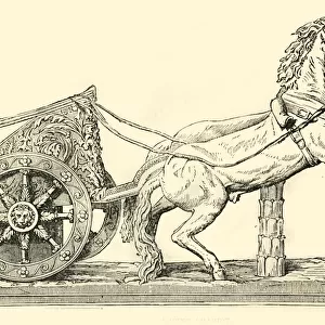 Roman Racing Chariot, 1890. Creator: Unknown