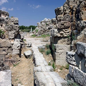 Roman water channel, Salamis, North Cyprus