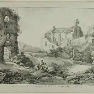 Print of Ruins of the Commanding Post