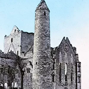 Ruins on the Rock of Cashel Co. Tipperary, c1910