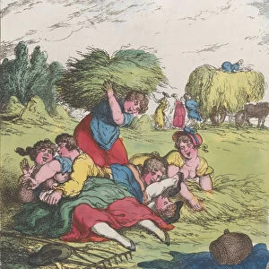 Rural Sports, or a Pleasant Way of Making Hay, June 20, 1814. June 20, 1814