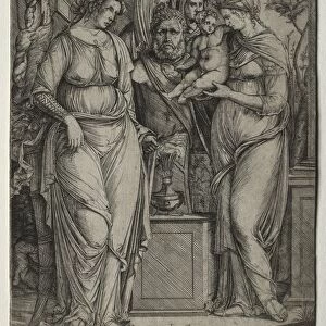 Sacrifice of Priapus. Creator: Jacopo de Barbari (Italian, 1440 / 50-before 1515)