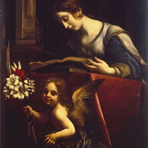 Saint Catherine, 1670. Artist: Dolci, Carlo (1616-1686)
