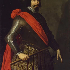 Saint Ferdinand III of Castile, ca 1630-1634. Artist: Zurbaran, Francisco, de (1598-1664)