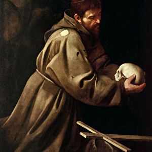 Saint Francis in Meditation, c1608-1610