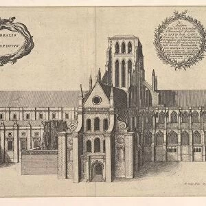 Saint Paul s, South side (Ecclesiae Cathedralis St. Pauli, A Meridi Prospectus), 1658