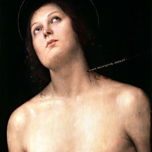 Saint Sebastian, between 1493 and 1494. Artist: Perugino