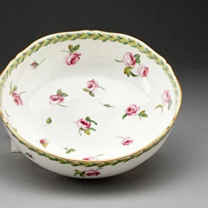 Saladier Bowl, Sevres, 1773. Creator: Sevres Porcelain Manufactory