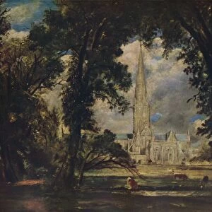 Salisbury Cathedral, c1823. Artist: John Constable