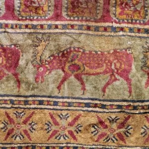 Detail of Scythian pile carpet, 5th century BC