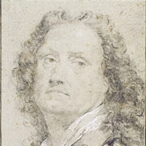 Self-portrait, 1735. Artist: Piazzetta, Gian Battista (1683-1754)