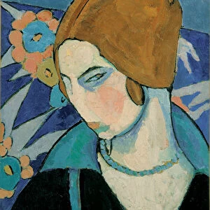 Self-Portrait. Artist: Hebuterne, Jeanne (1898-1920)