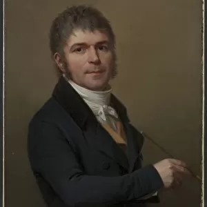 Self-Portrait, c. 1790s. Creator: Lie Louis Perin (French, 1753-1817)