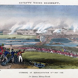 Seventy-third Regiment, Storming of Seringapatam, India, 4th May 1799. Artist: Madeley