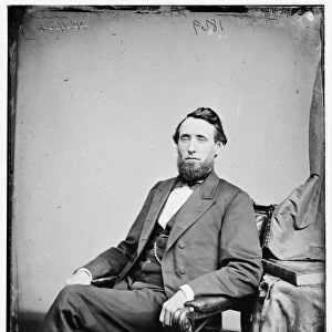 Shelby Moore Cullom, between 1860 and 1875. Creator: Unknown