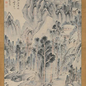 Shorinji Temple, 1817. Creator: Okada Beisanjin