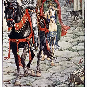Sir Geraint and the Lady Enid in the Deserted Roman Town, 1911