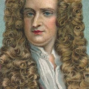 Sir Isaac Newton (1643-1727), English mathematician, astronomer and physicist, 1924