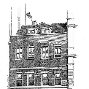 Sir Joshua Reynolds house, Great Newport Street, London, 1912. Artist: Frederick Adcock