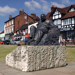 Sir Winston Churchill Statue, Westerham, Kent