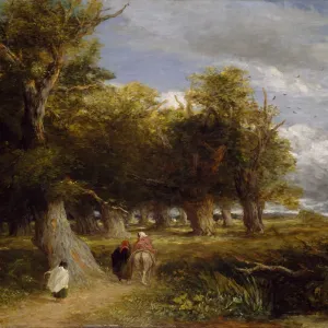 The Skirts of the Forest, 1856 Print by David Cox The Skirts of the Forest, 1856 Print by David Cox