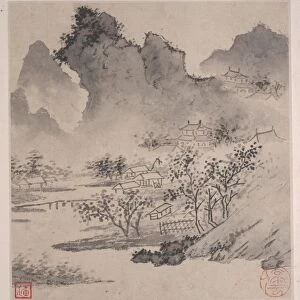 Eight Songs of the Xiao and Xiang Rivers. Creator: Wen Zhengming