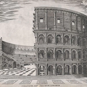 Speculum Romanae Magnificentiae: The Colosseum, 1581. 1581