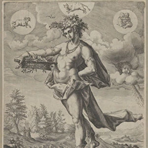 Spring from the series The Four Seasons, 1589-1600. Creator: Matthaeus Greuter