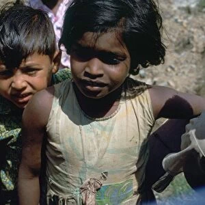 Sri Lankan children. Artist: CM Dixon