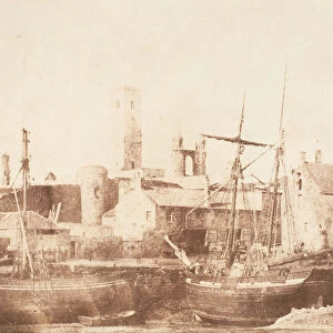 St. Andrews. The Harbor, 1843-47. Creators: David Octavius Hill, Robert Adamson